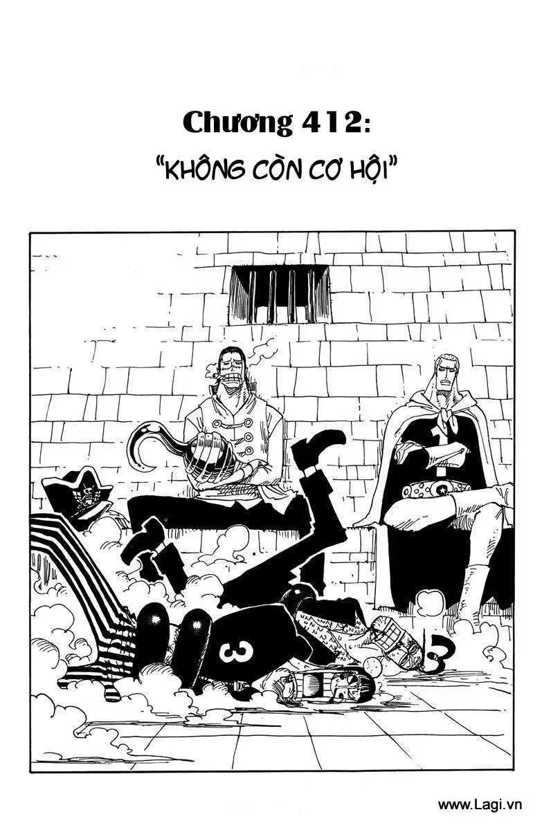 One Piece chương 412, trang 1