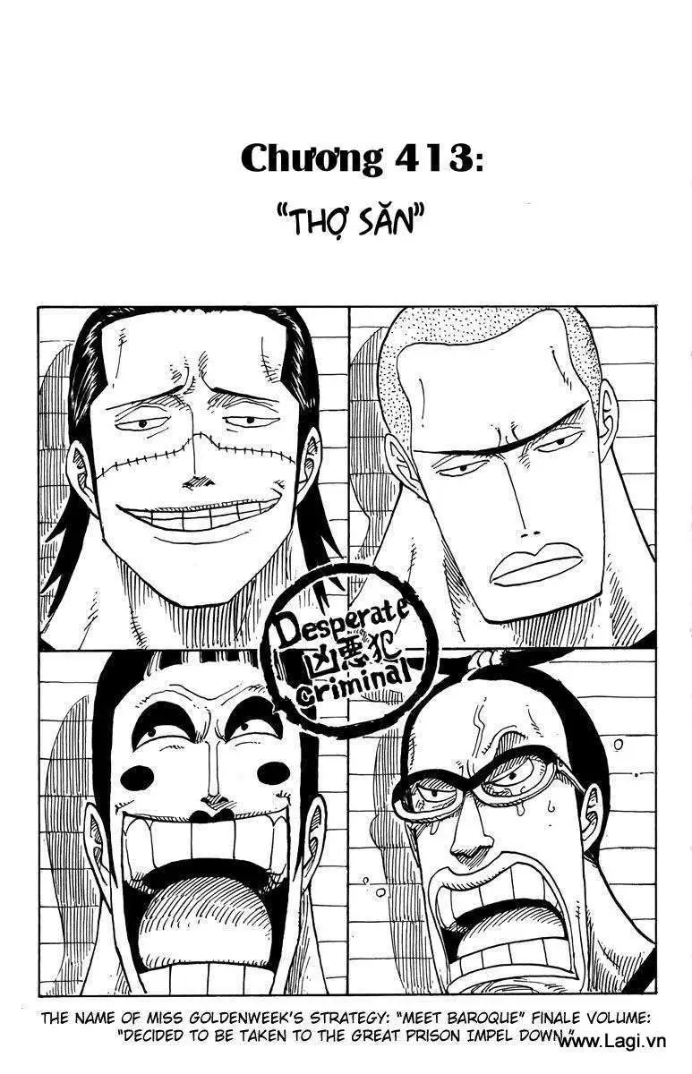 One Piece chương 413, trang 1