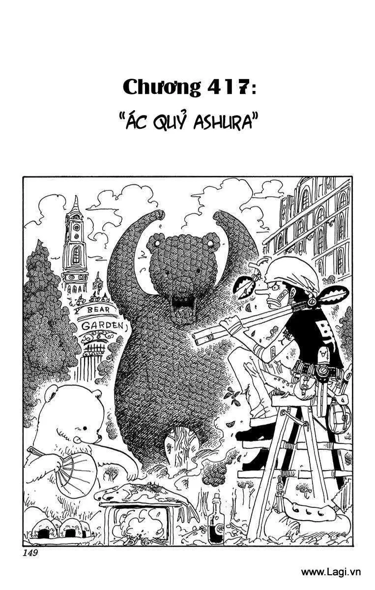 One Piece chương 417, trang 1