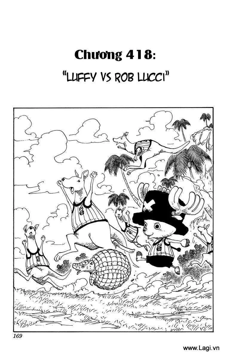 One Piece chương 418, trang 1