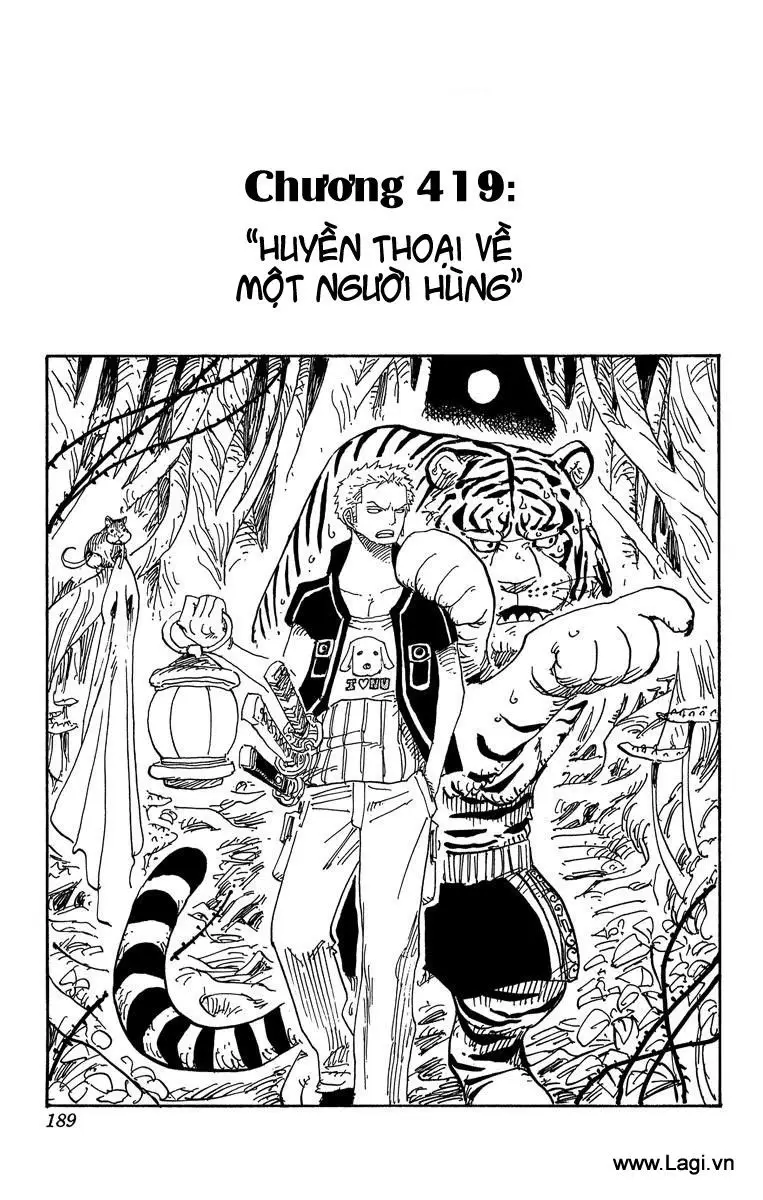 One Piece chương 419, trang 1