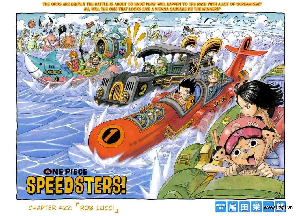 One Piece chương 422, trang 1