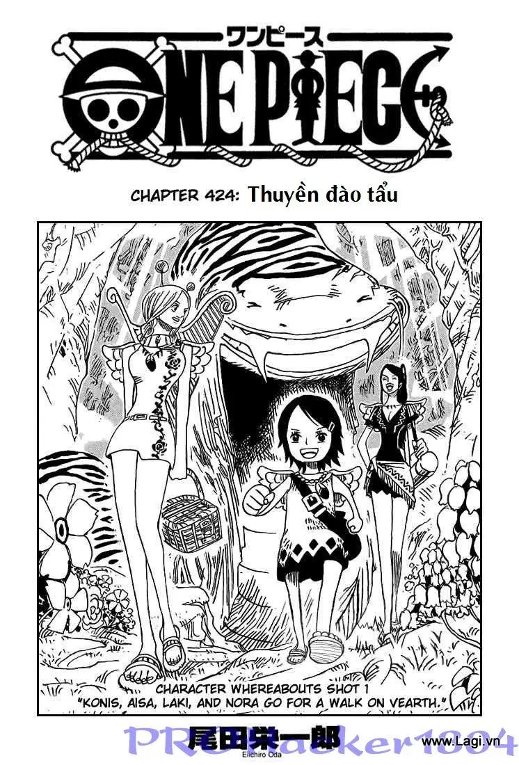 One Piece chương 424, trang 1