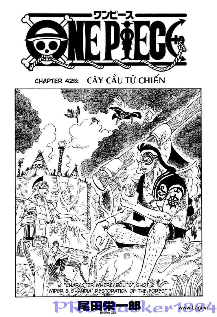 One Piece chương 425, trang 1