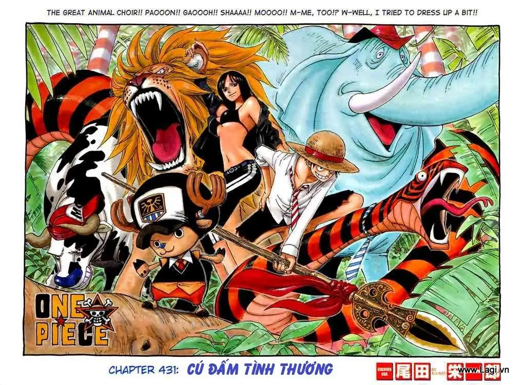 One Piece chương 431, trang 1