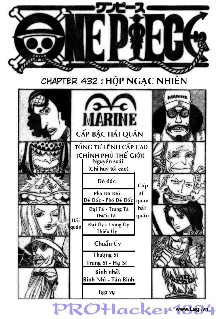 One Piece chương 432, trang 1