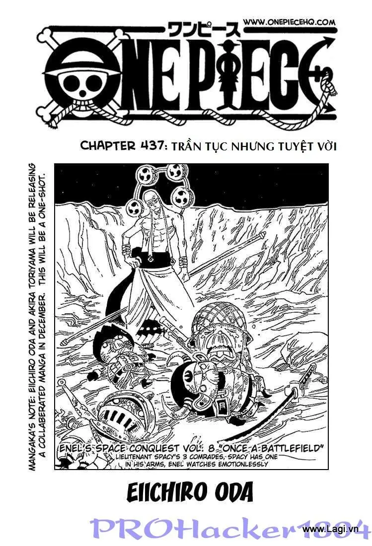 One Piece chương 437, trang 1