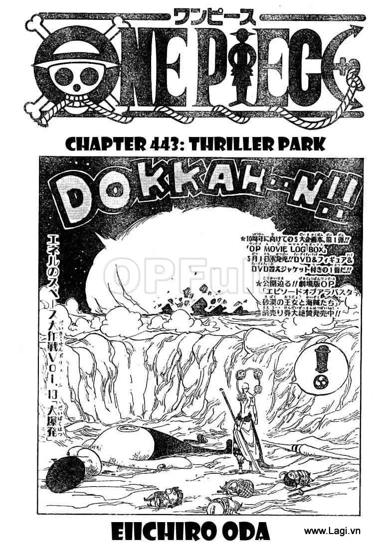 One Piece chương 443, trang 1