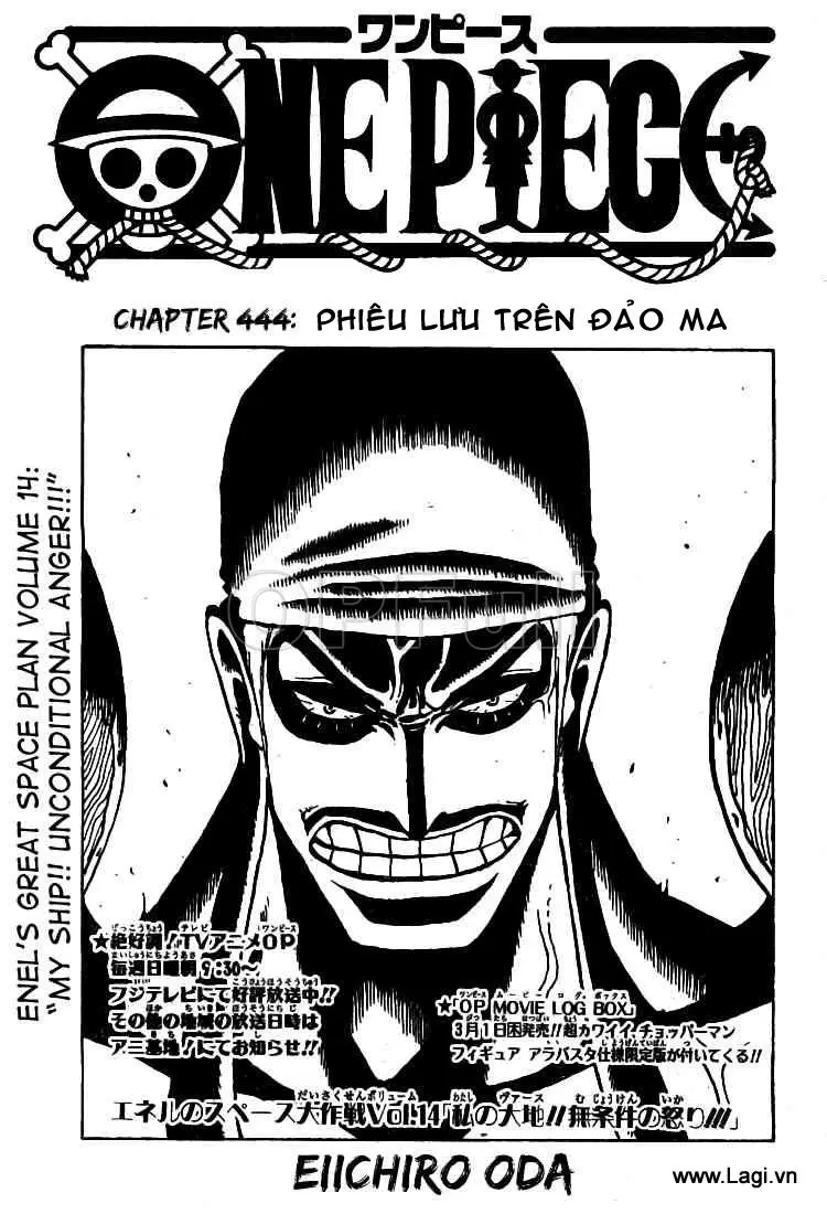 One Piece chương 444, trang 1
