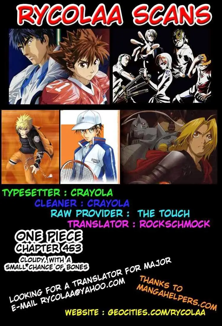 One Piece chương 453, trang 20