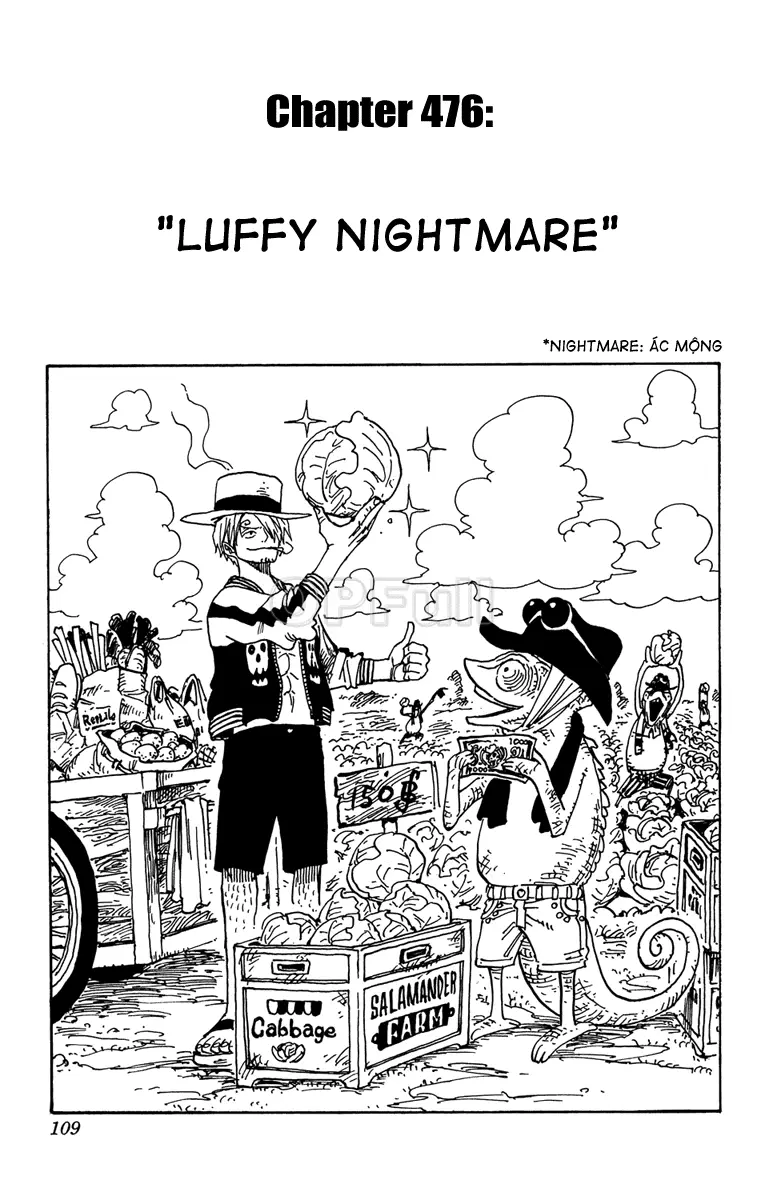 One Piece chương 476, trang 1