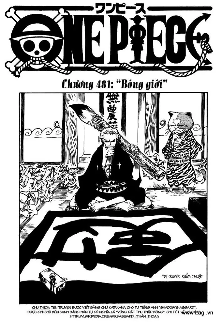 One Piece chương 481, trang 1