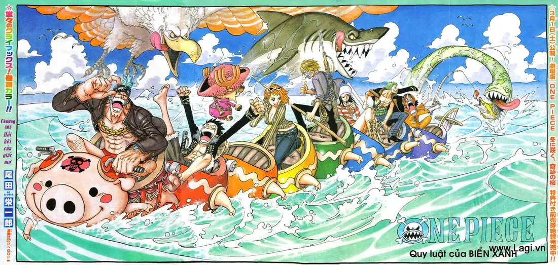 One Piece chương 483, trang 1