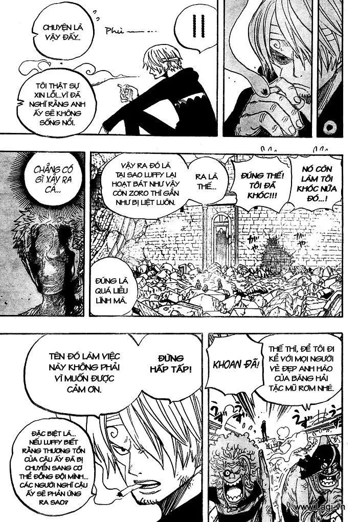 One Piece chương 486, trang 9