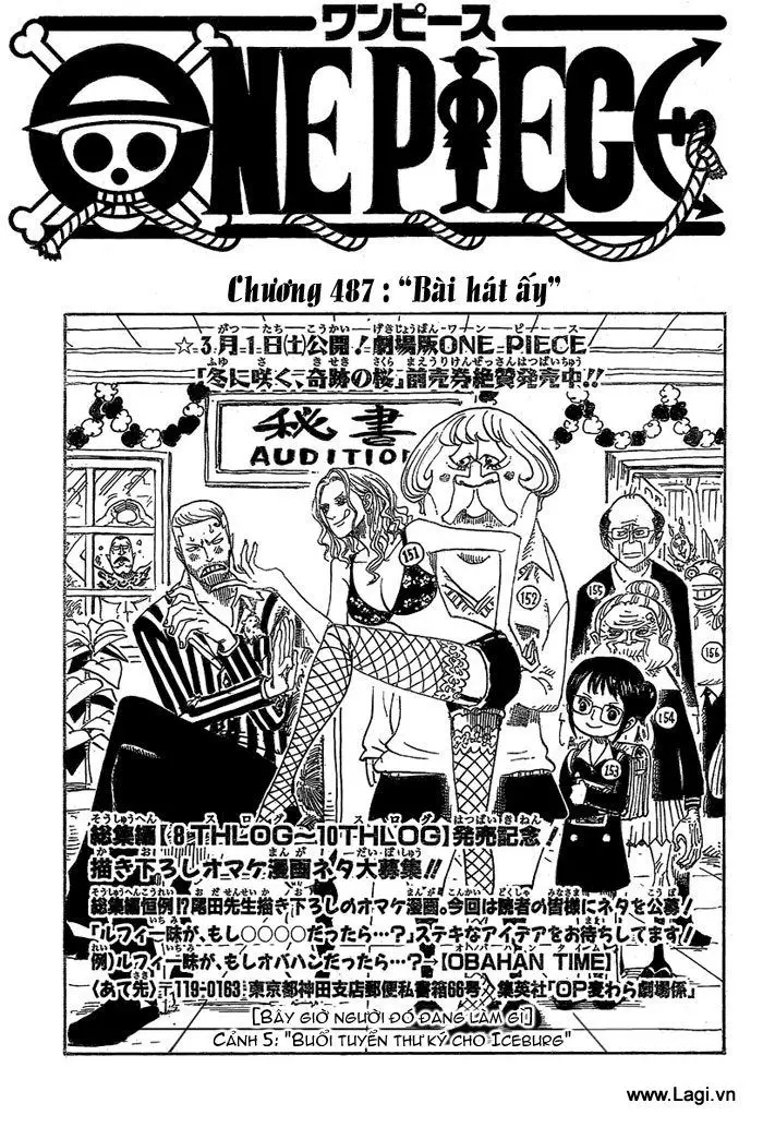 One Piece chương 487, trang 1