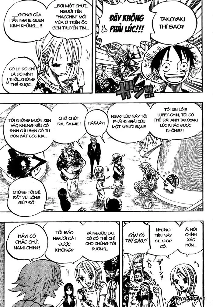 One Piece chương 491, trang 9