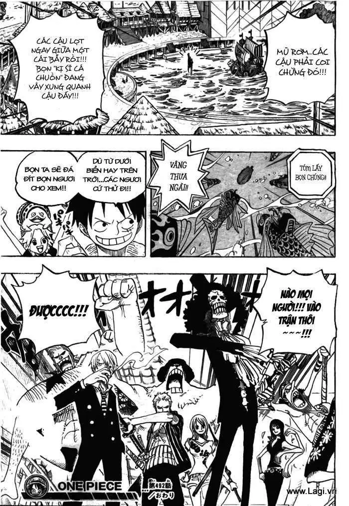 One Piece chương 492, trang 19