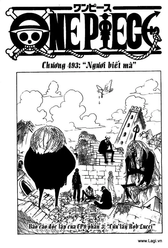 One Piece chương 493, trang 1
