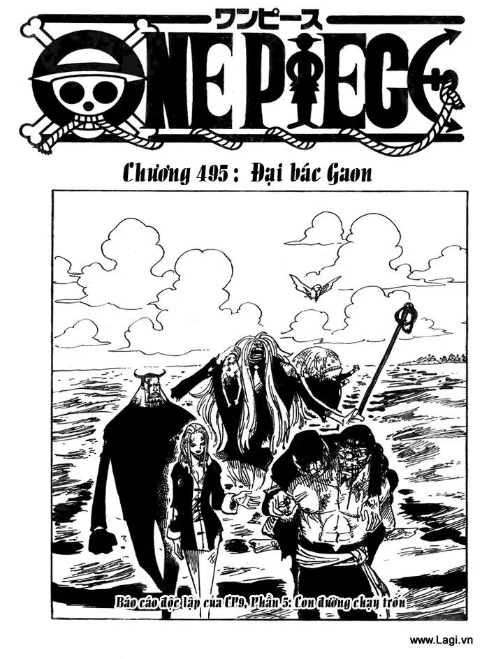 One Piece chương 495, trang 1