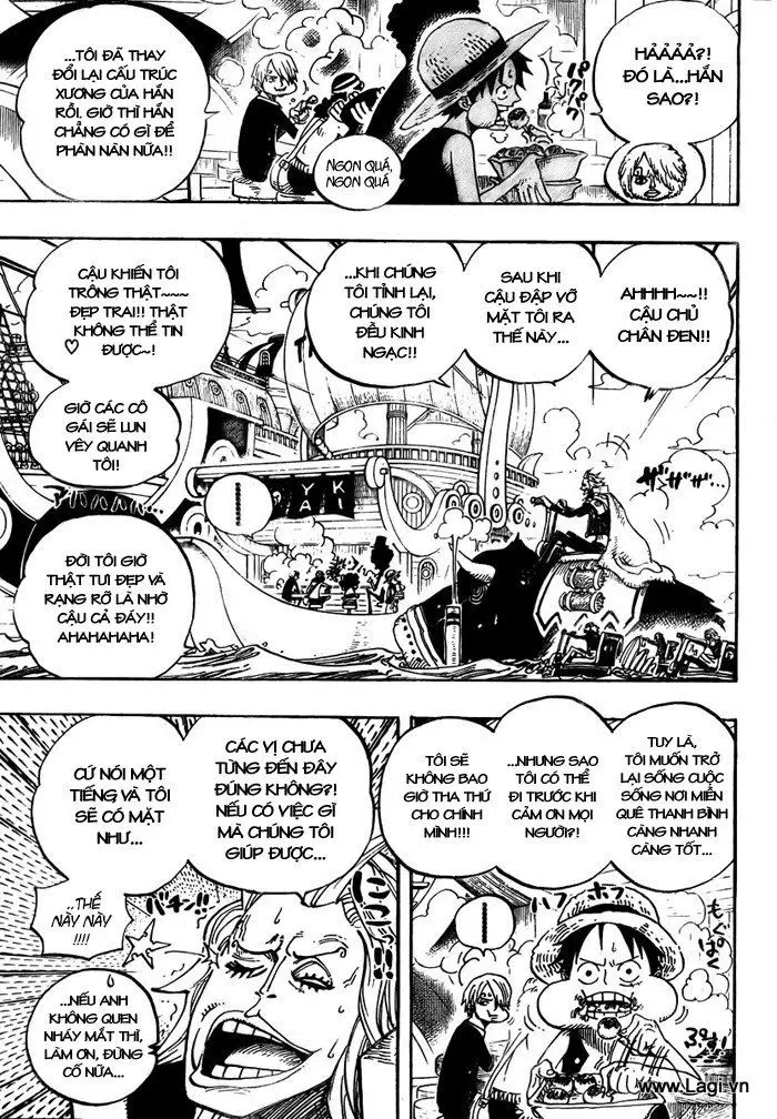 One Piece chương 496, trang 5