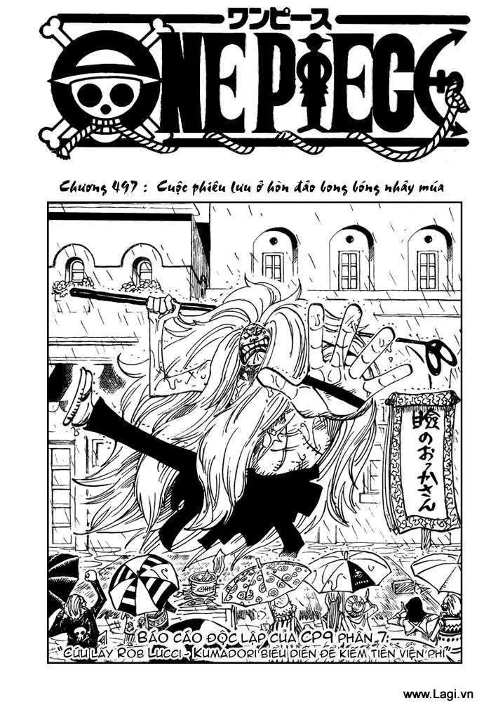 One Piece chương 497, trang 1