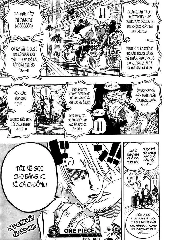One Piece chương 499, trang 18