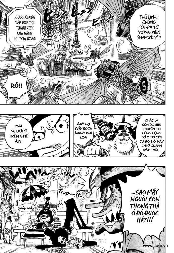 One Piece chương 500, trang 5