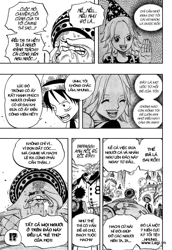 One Piece chương 500, trang 9