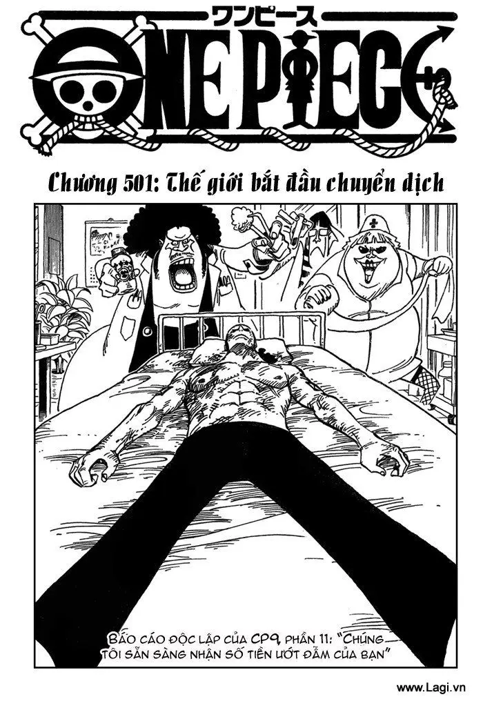 One Piece chương 501, trang 1