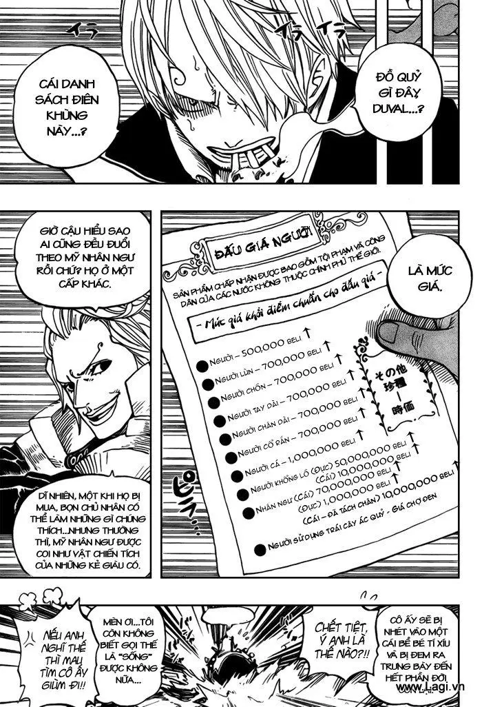 One Piece chương 501, trang 6