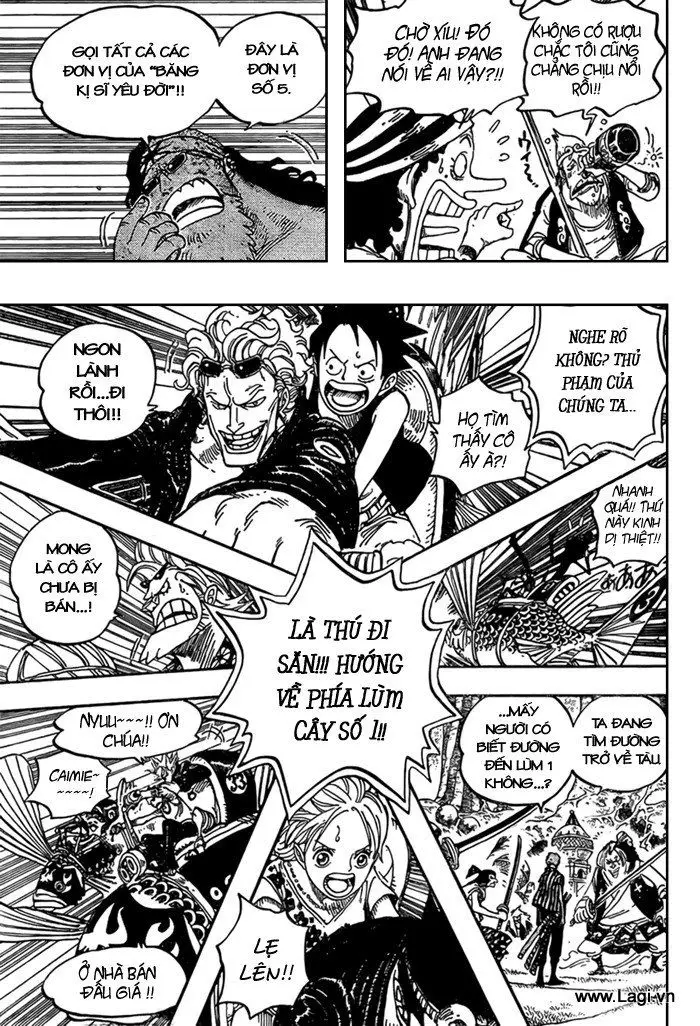 One Piece chương 501, trang 8