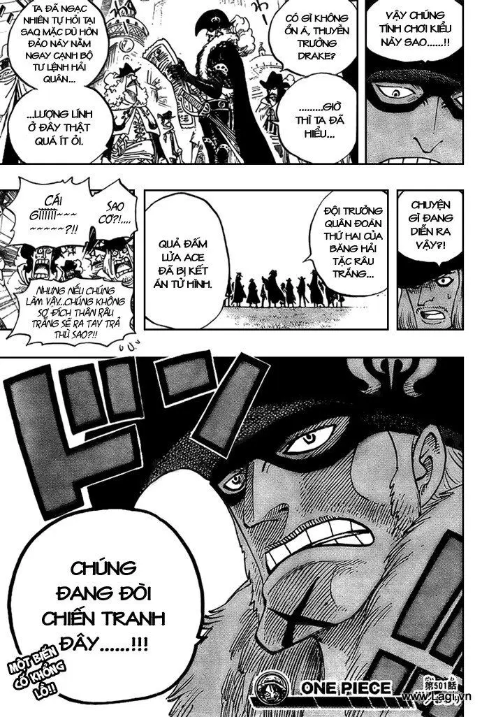 One Piece chương 501, trang 18