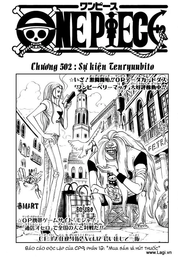 One Piece chương 502, trang 1