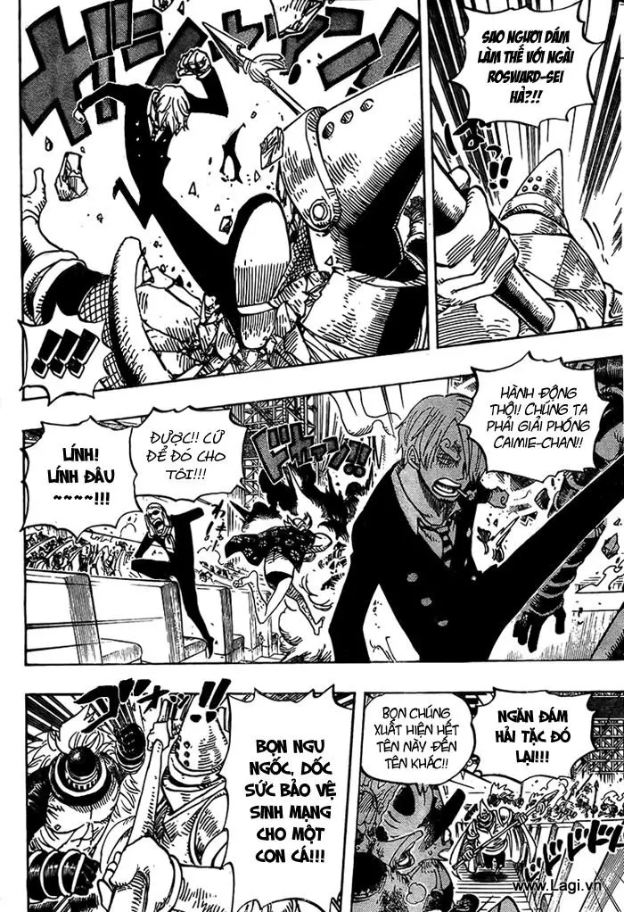 One Piece chương 503, trang 6