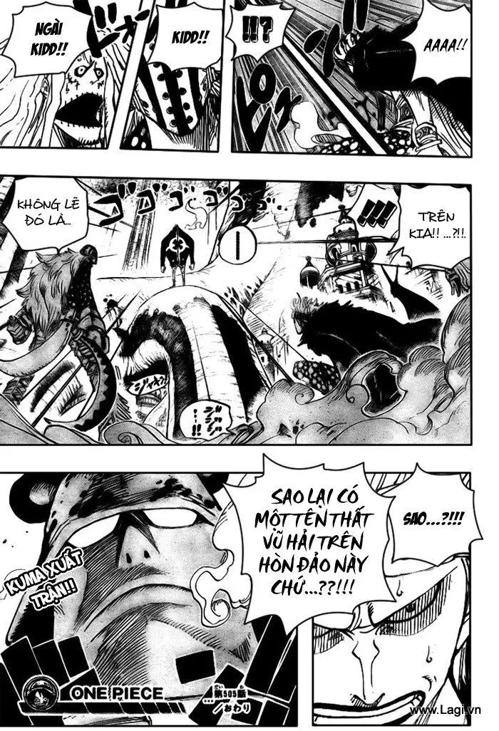 One Piece chương 505, trang 18