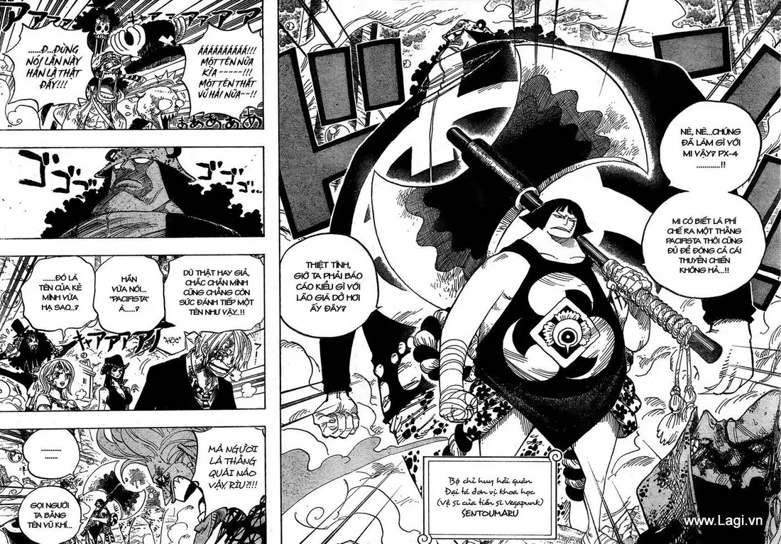 One Piece chương 511, trang 6