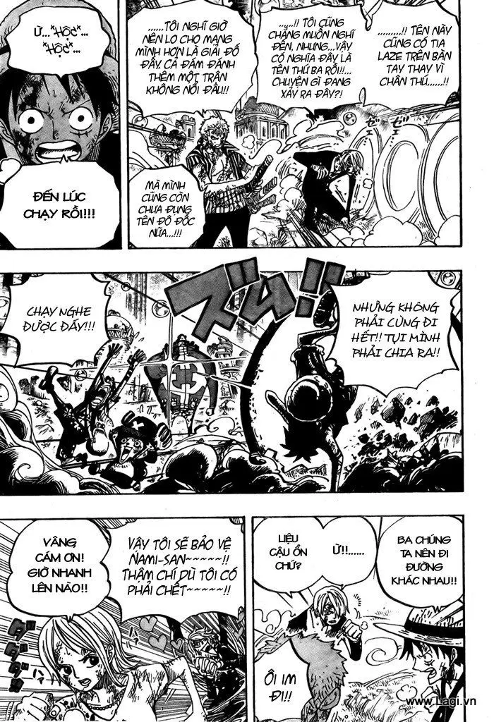 One Piece chương 511, trang 8