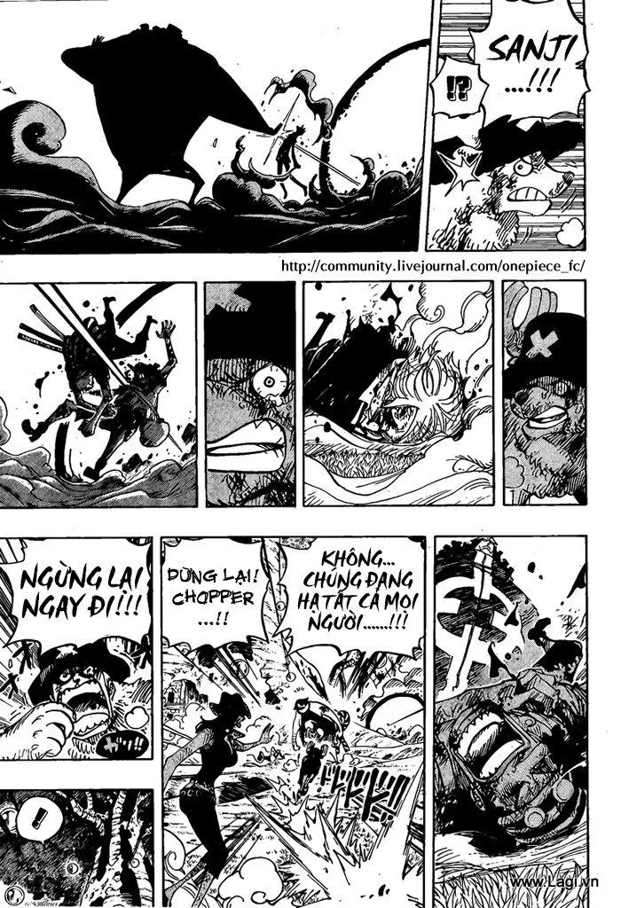 One Piece chương 512, trang 14