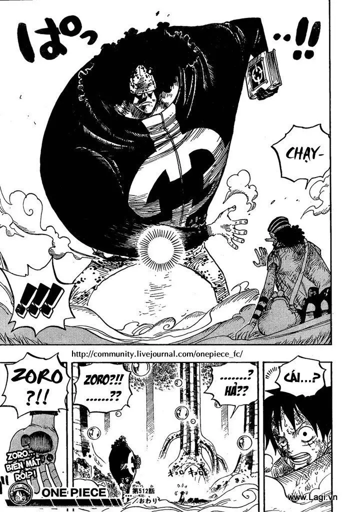 One Piece chương 512, trang 18
