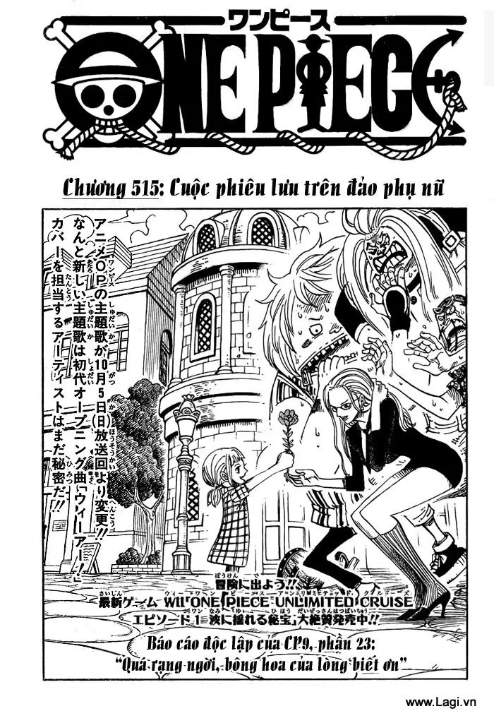 One Piece chương 515, trang 1