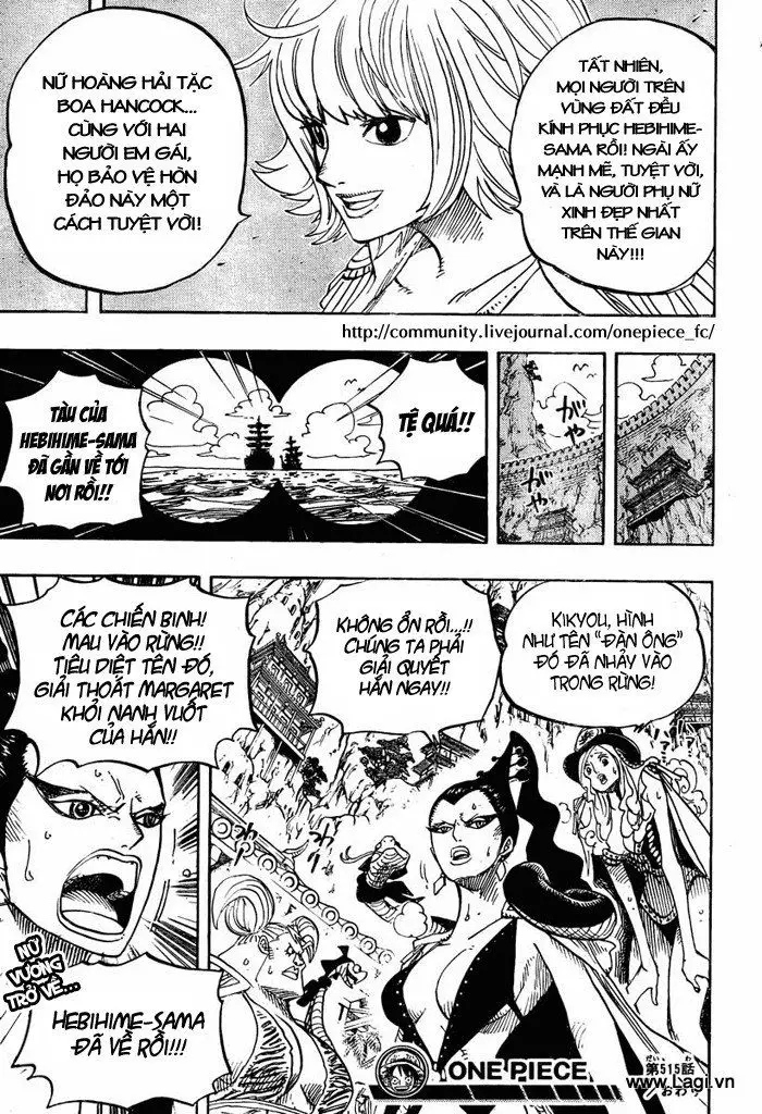 One Piece chương 515, trang 18