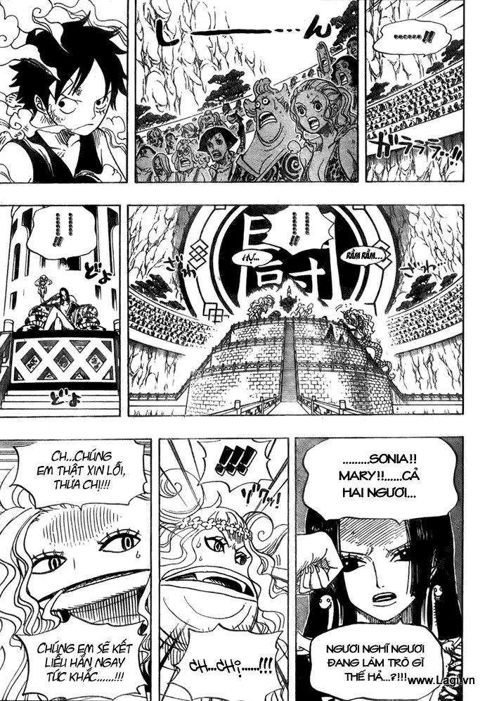One Piece chương 520, trang 8