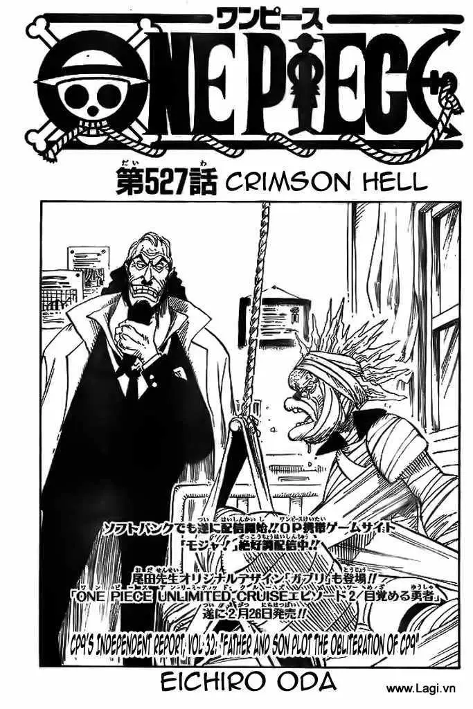 One Piece chương 527, trang 1