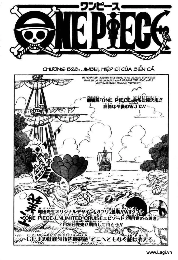 One Piece chương 528, trang 1