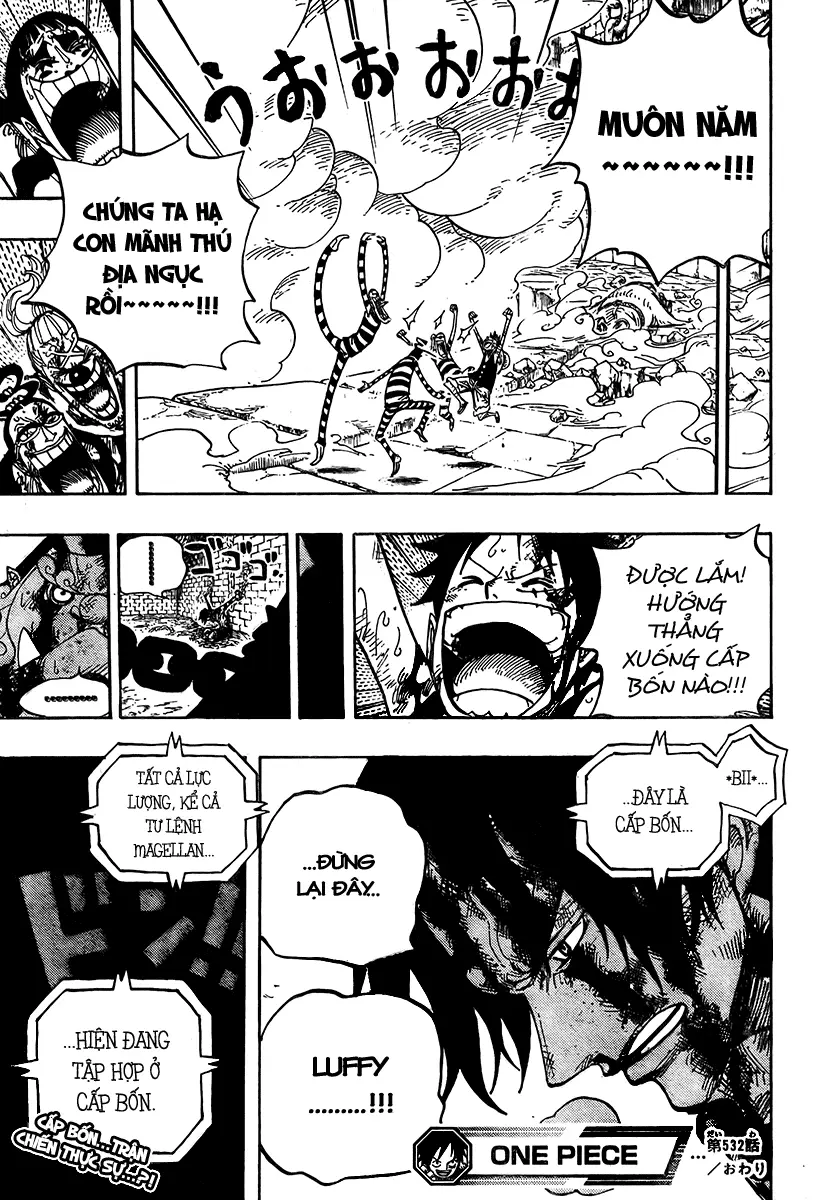 One Piece chương 532, trang 19