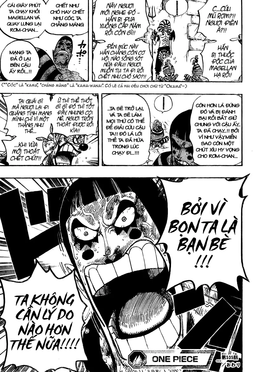 One Piece chương 535, trang 19
