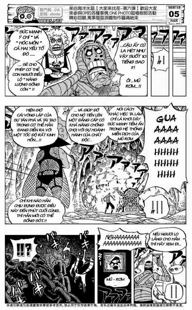 One Piece chương 538, trang 6