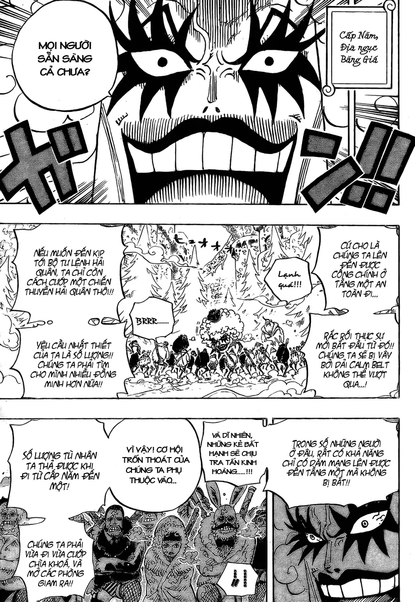 One Piece chương 541, trang 5