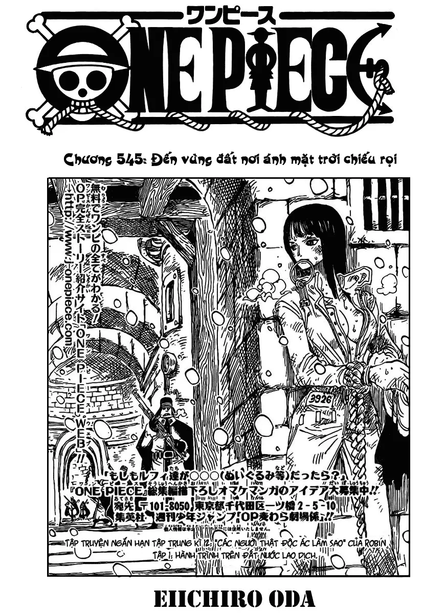 One Piece chương 545, trang 1