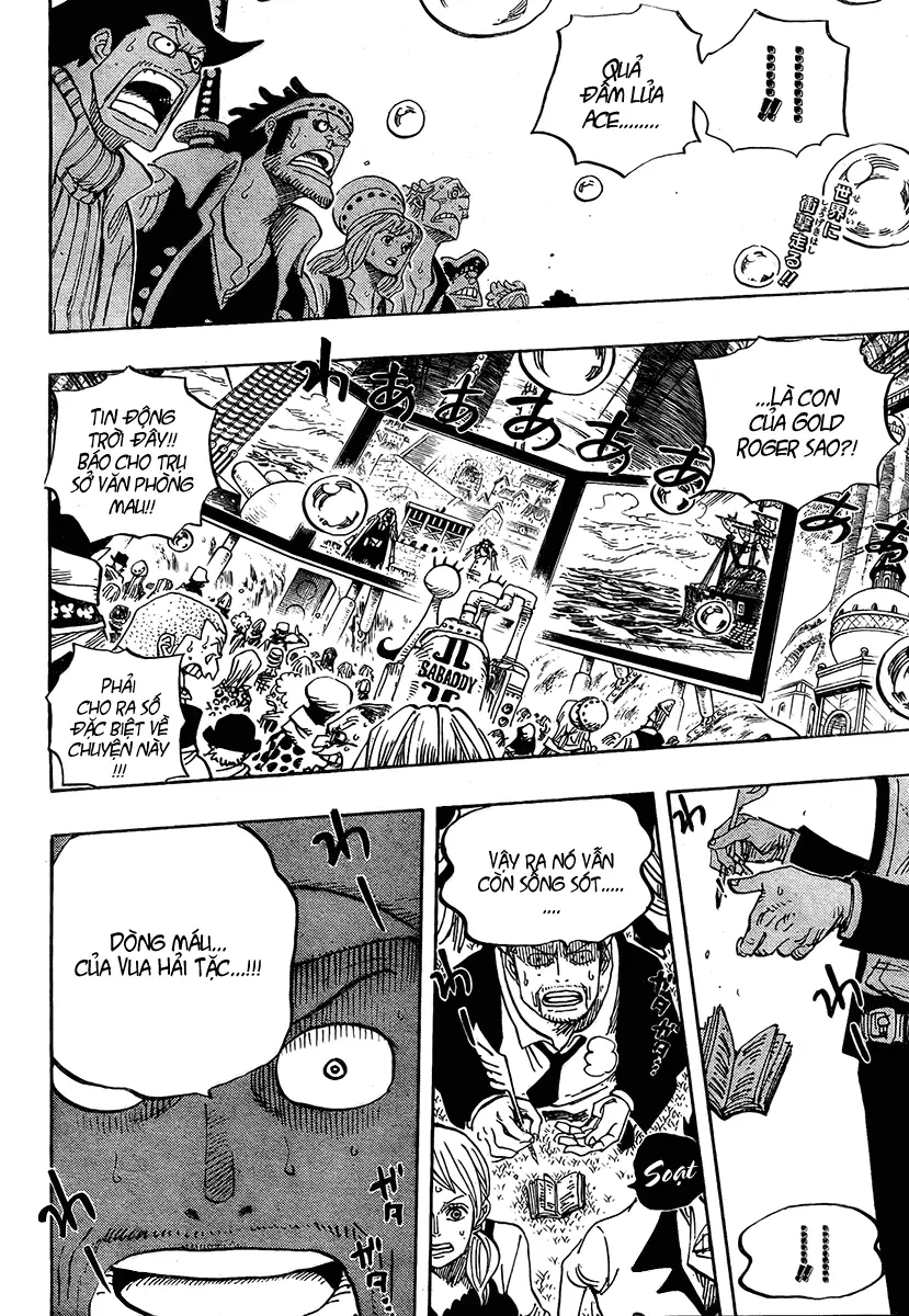 One Piece chương 551, trang 2